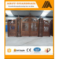 Decorative assembled wholesale with competitive price of automatic swing gate AJLY-612